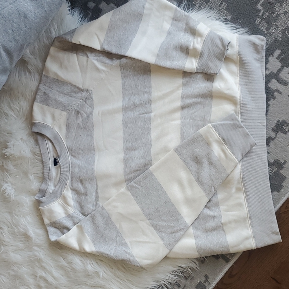 Old Navy striped sweatshirt